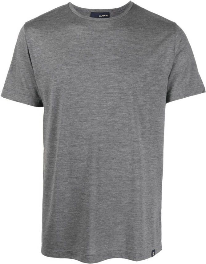 Lardini T-shirt met ronde hals Grijs
