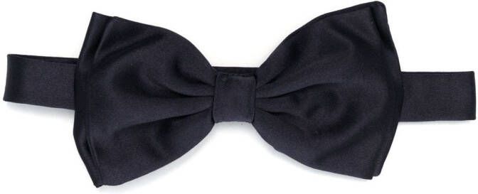 Lardini Vlinderdas met satijnen afwerking Blauw