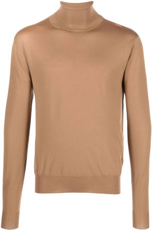 Lardini Wollen coltrui Bruin