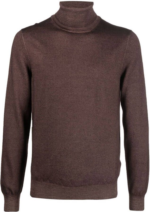 Lardini Wollen coltrui Bruin