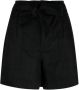 Lauren Ralph Lauren Shorts met ceintuur Zwart - Thumbnail 1