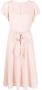 Lauren Ralph Lauren Midi-jurk met ceintuur Roze - Thumbnail 1