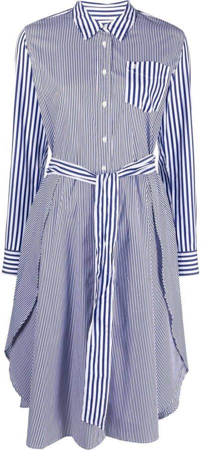 Lauren Ralph Lauren Katoenen blousejurk Blauw