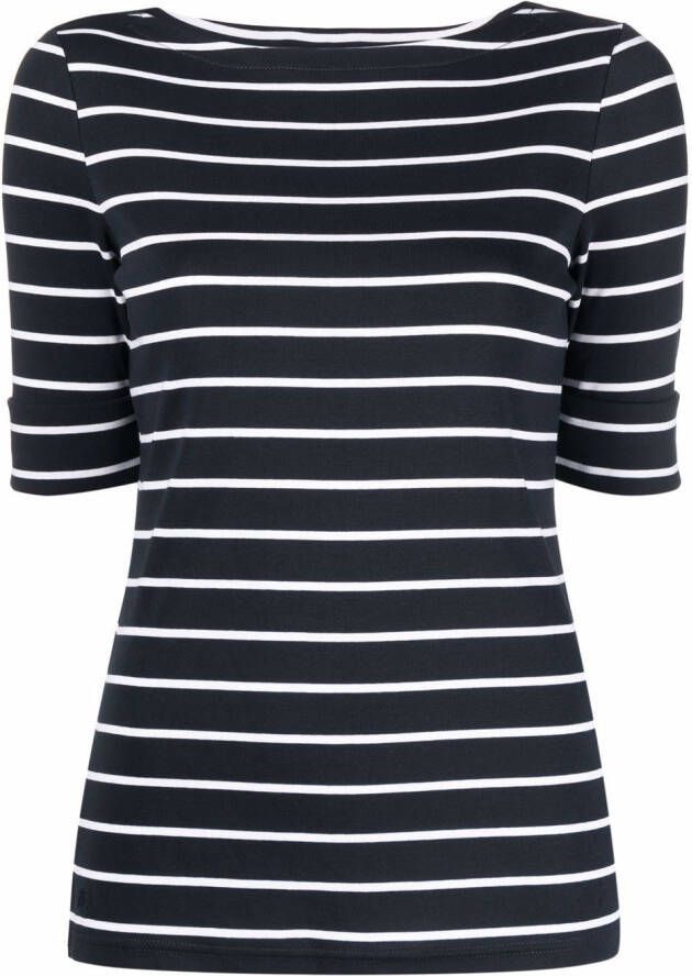 Lauren Ralph Lauren Gestreepte top Blauw