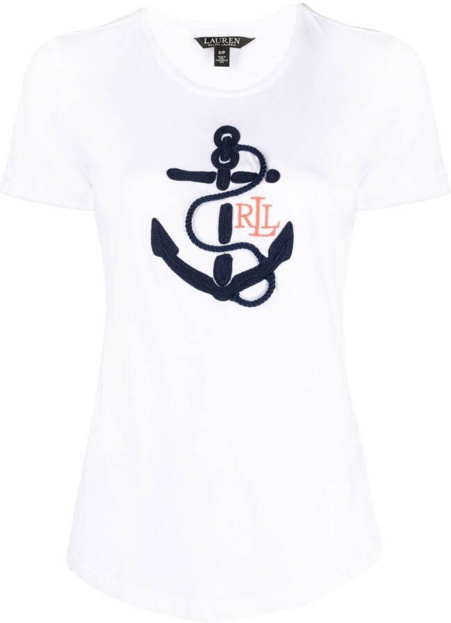 Lauren Ralph Lauren T-shirt met korte mouwen Wit
