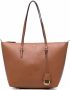 Lauren Ralph Lauren Keaton shopper met logoplakkaat Bruin - Thumbnail 1