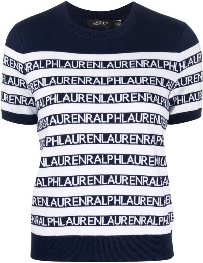 Lauren Ralph Lauren Trui met logo Blauw