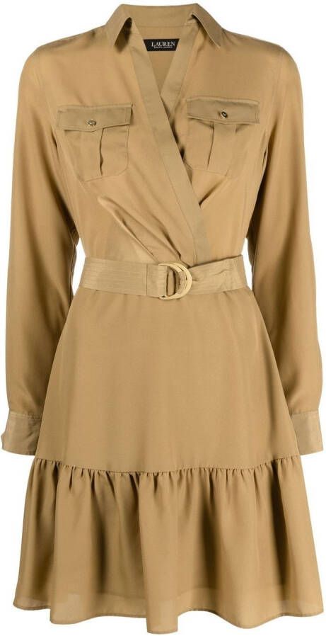 Lauren Ralph Lauren Blousejurk Beige