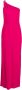 Lauren Ralph Lauren Asymmetrische maxi-jurk Roze - Thumbnail 1
