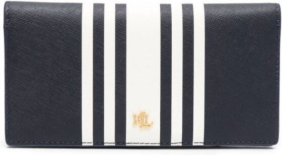 Lauren Ralph Lauren Portemonnee met logoplakkaat Blauw