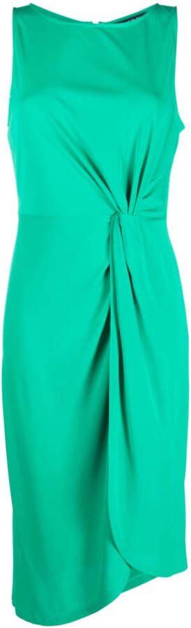 Lauren Ralph Lauren Maxi-jurk met gedraaid detail Groen