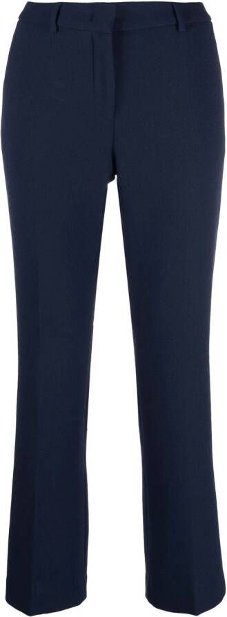 L'Autre Chose Cropped pantalon Blauw
