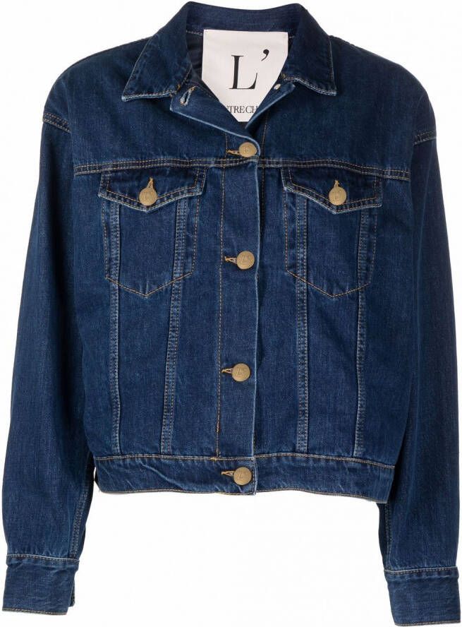 L'Autre Chose Denim jack Blauw