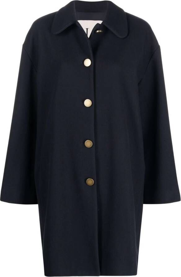 L'Autre Chose Oversized jas Blauw