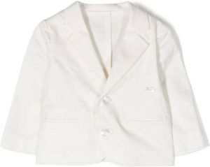Le Bebé Enfant Blazer van stretch-katoen Beige