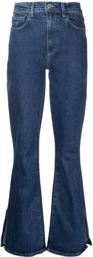 Le Jean Flared jeans Blauw