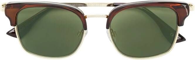 Le Specs zonnebril Bruin