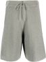 Le Tricot Perugia Shorts met trekkoordtaille Groen - Thumbnail 1