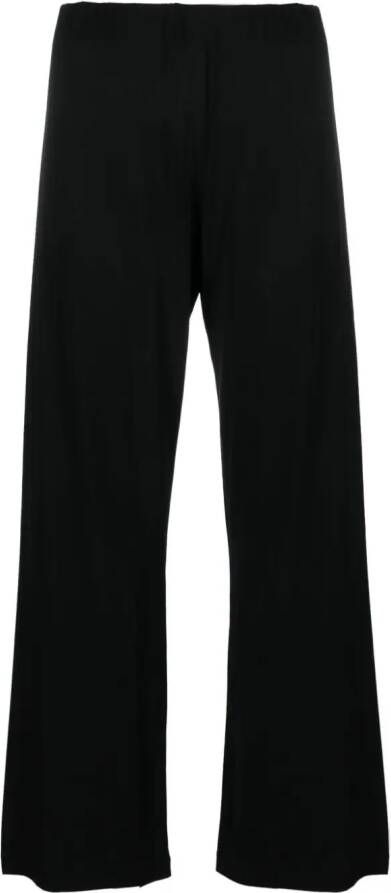 Le Tricot Perugia High waist broek Zwart