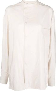 Lemaire Blouse met ruches Beige