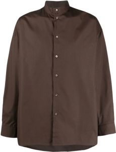 Lemaire Button-down overhemd Bruin