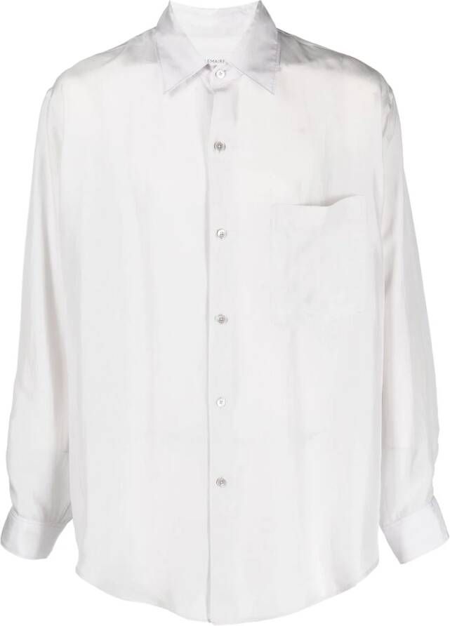 LEMAIRE Button-up overhemd Grijs
