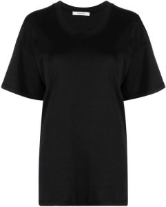 Lemaire T-shirt met ronde hals Zwart