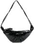 LEMAIRE Croissant crossbodytas Zwart - Thumbnail 1