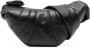 LEMAIRE Kleine Croissant crossbodytas Zwart - Thumbnail 1