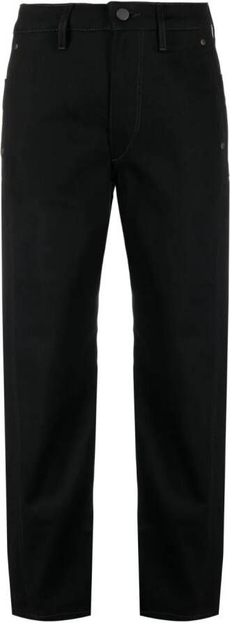 LEMAIRE Cropped jeans Zwart