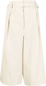Lemaire Geplooide shorts Beige
