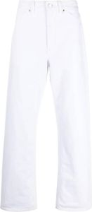 Lemaire Jeans met gebleekt-effect Wit