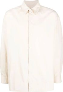 Lemaire Oversized overhemd Beige