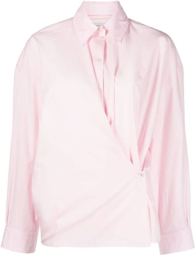 LEMAIRE Popeline blouse Roze