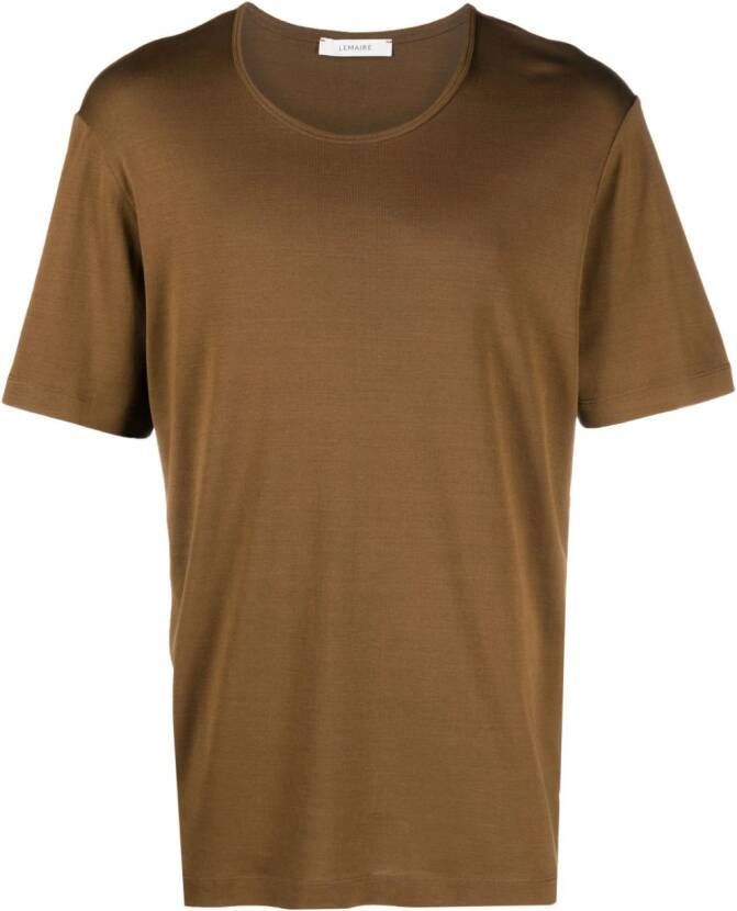 LEMAIRE T-shirt met ronde hals Groen