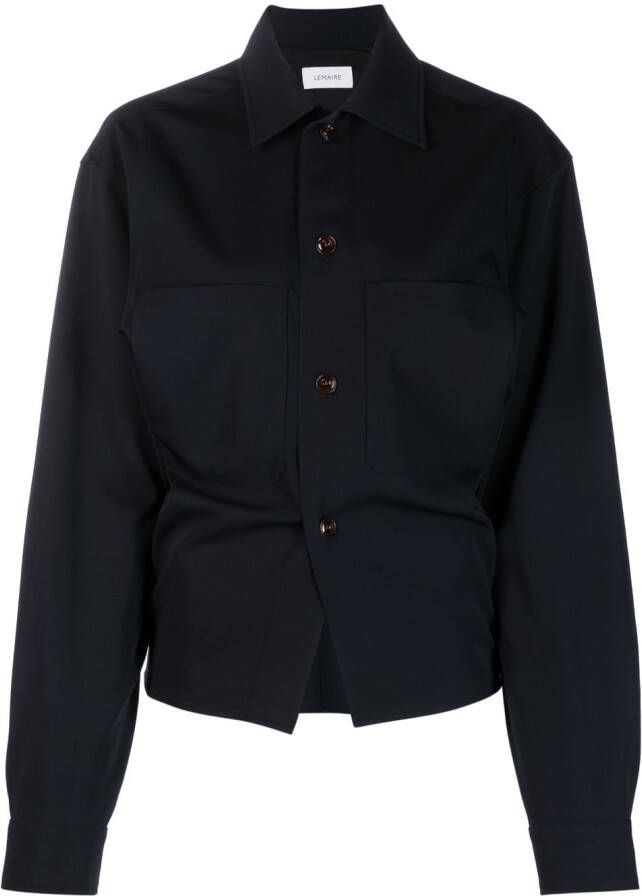 LEMAIRE Wollen blouse Zwart