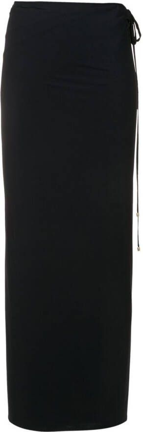Lenny Niemeyer Wikkelrok met zijstrik Zwart