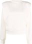 Les Coyotes De Paris Sweater met schoudervullingen Beige - Thumbnail 1