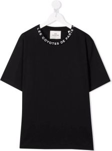 Les Coyotes De Paris T-shirt met ronde hals Zwart