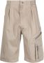 LES HOMMES Cargo shorts Beige - Thumbnail 1