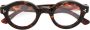 Lesca 'Corbs' tortoiseshell glasses Bruin - Thumbnail 1