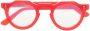Lesca Bril met rond montuur Rood - Thumbnail 1