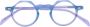 Lesca Yoga bril met rond montuur Blauw - Thumbnail 1