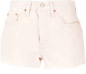 Levi's 501 d enim shorts Roze