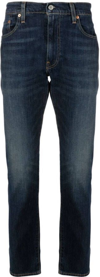 Levi's Jeans met toelopende pijpen Blauw