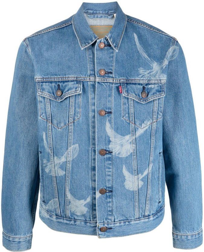 Levi's Straight jeans Blauw