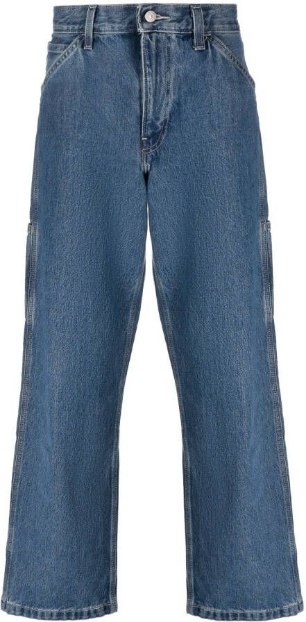 Levi's Broek met patchdetail Blauw