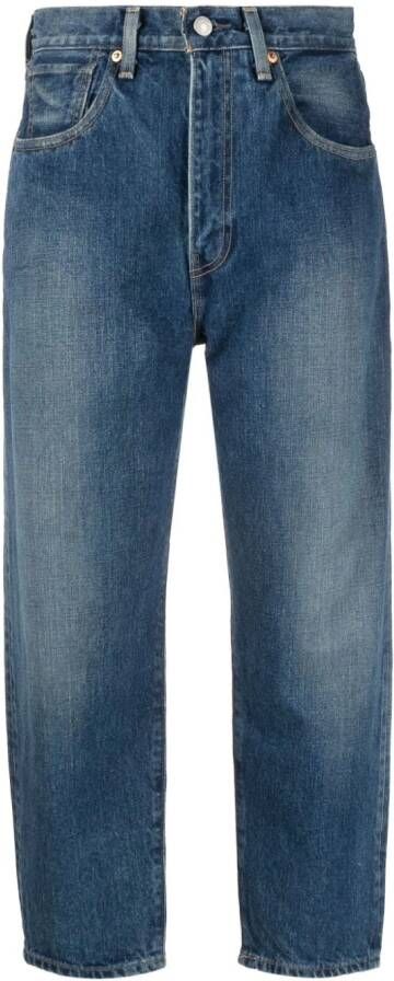 Levi's Cropped jeans Blauw