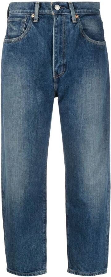 Levi's Rhea denim blousejurk Blauw