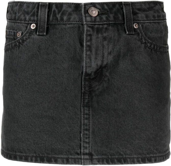 Levi's Denim mini-rok Zwart